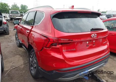 2021 Hyundai Santa Fe Limited z USA, uszkodzony, nr VIN 5NMS4DAL9MH353646